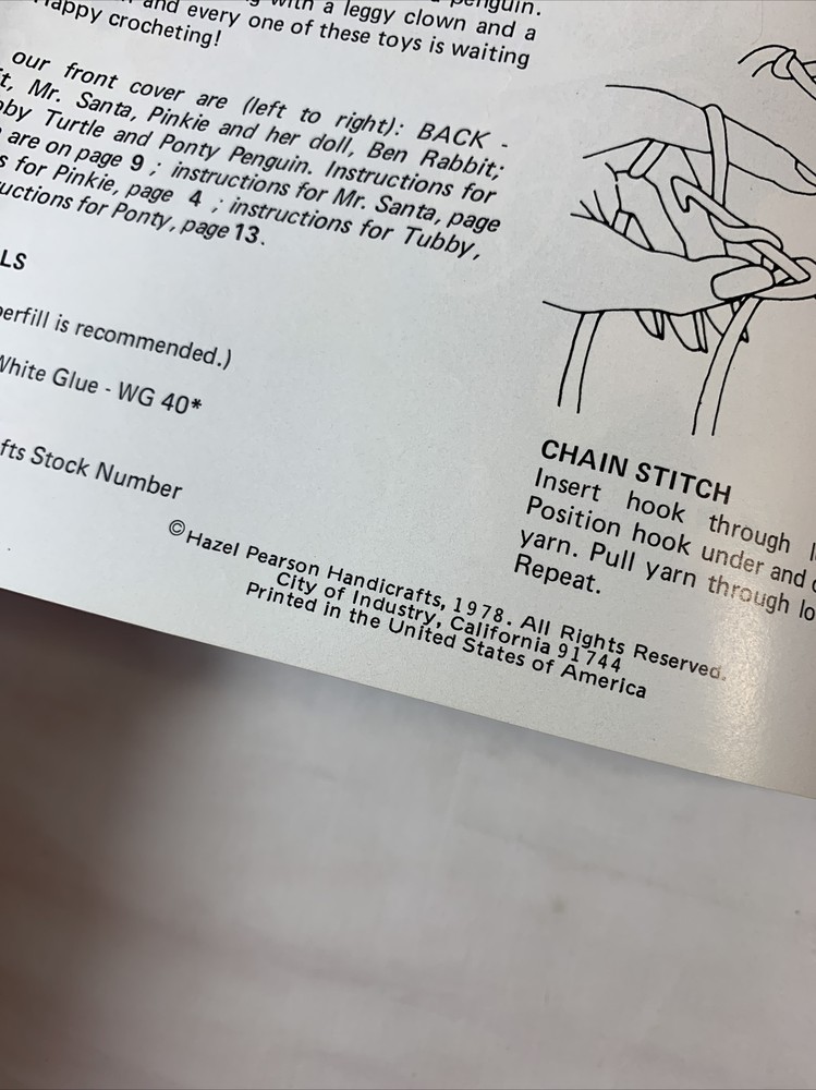 Playtime Parade, Crocheted Toys ~ Needlework Collection