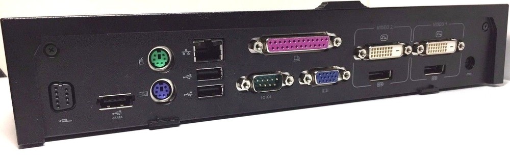 Dell EPort Plus Docking Station PRO2X with PA4E Adapter E6400 E6410 E6420 E6500