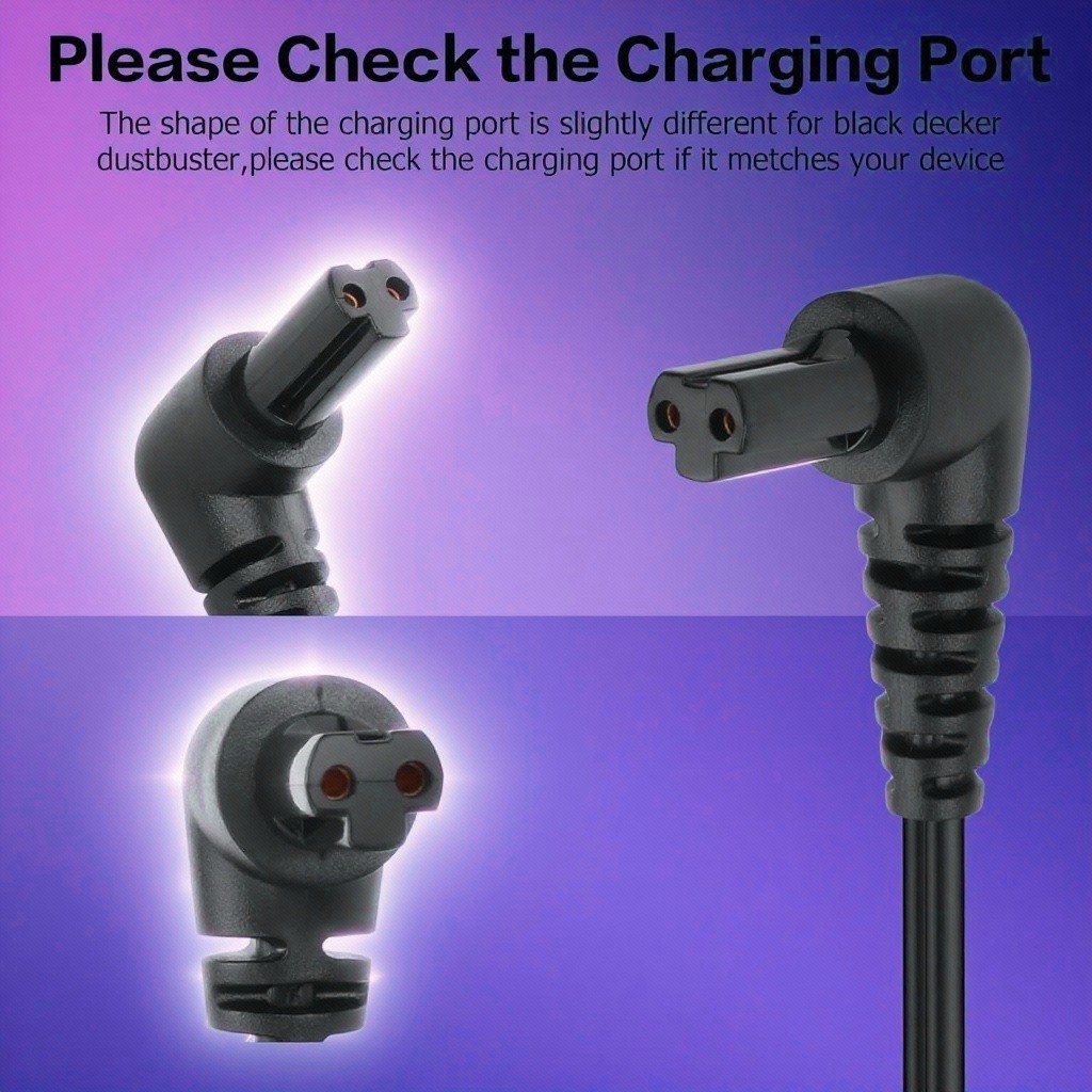 AC Charger for Black and Decker HHVK320J10 HHVK320J61 Dustbuster Handheld Vacuum