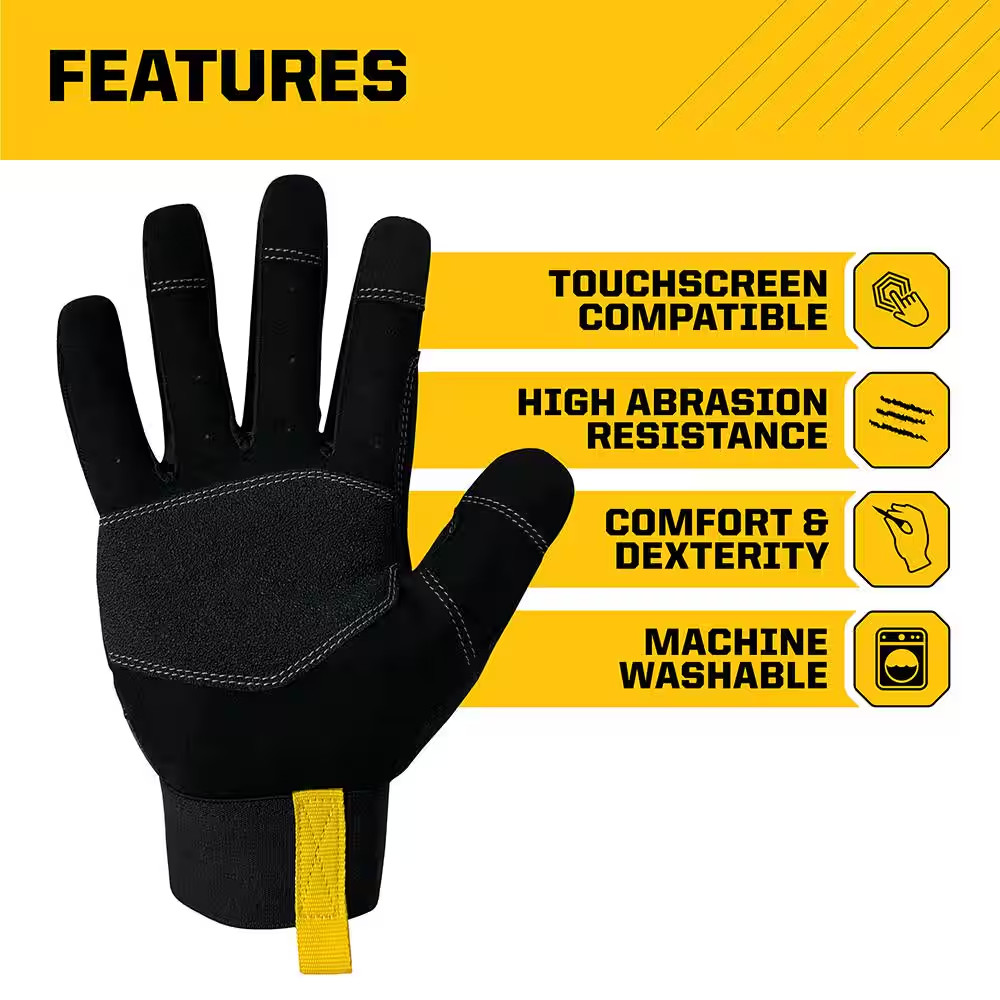 Extra Large Heavy-Duty Work Gloves