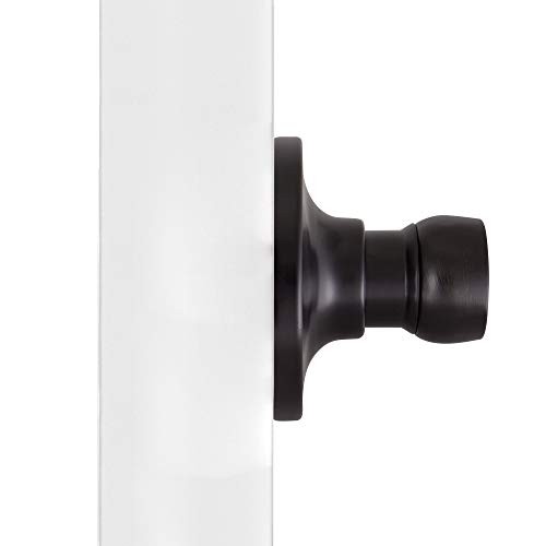 Matte Black Springdale Decorative Door Handle Fully Reversible Push Pull Func...