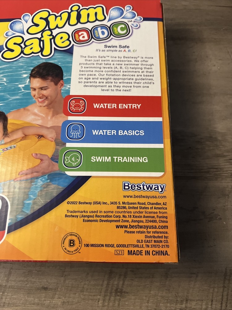 Safe Swimming 3 Ring Baby Float