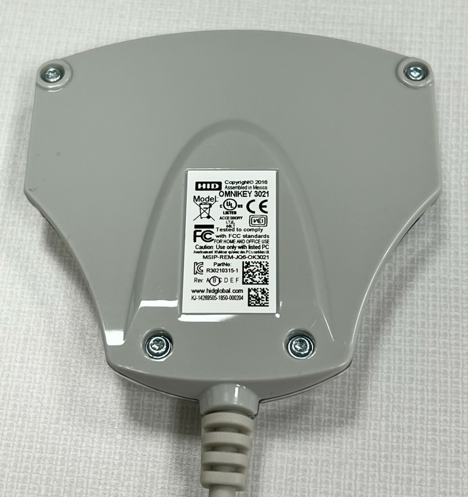 HID Global R30210315-1 OMNIKEY 3021 USB Smart Card Reader