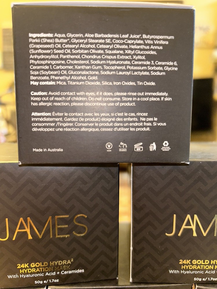 James 24k Hydra 2 Hydration Mask