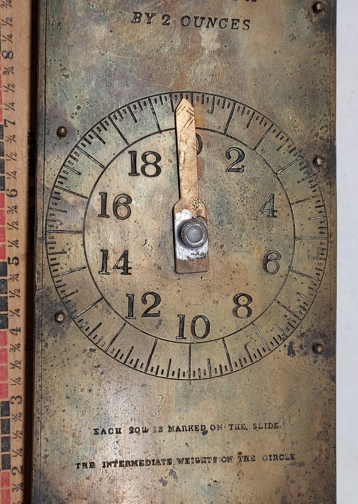 Vintage Morton & Bremner’s Spring Hanging Scale