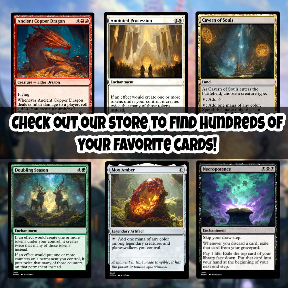 Enlightened Tutor - Custom Art Magic: The Gathering Playtest Card - Commander