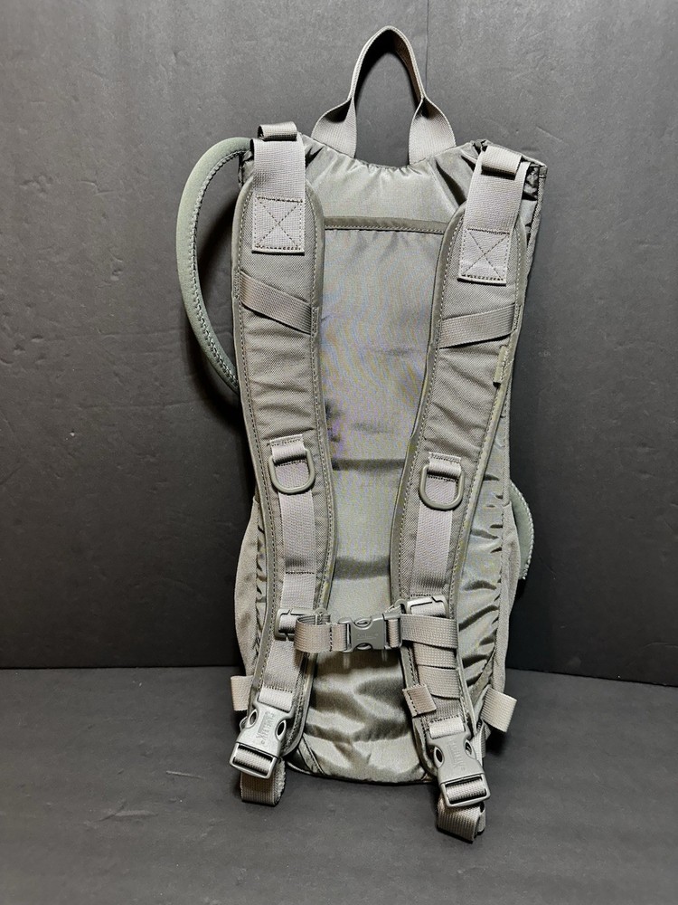 CamelBak Tactical Hydration Pack Gray Hydration System MOLLE Webbing