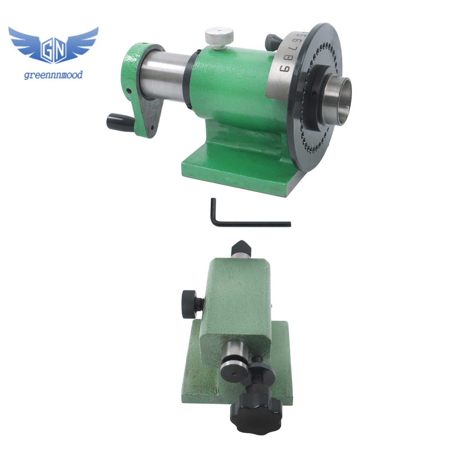 Milling 5C Spin Index Fixture-5C Precision Spin Index Fixture Collet TIR .0004"