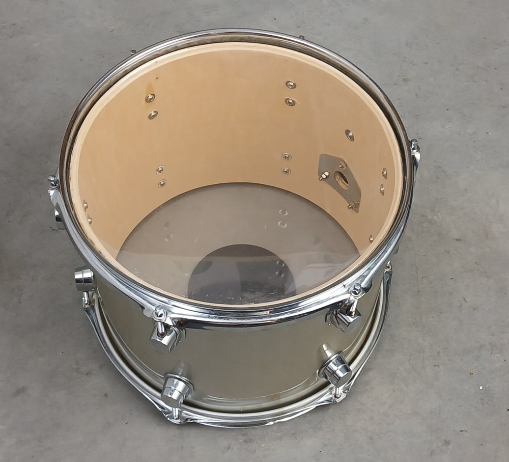 DdRUM D2 12" SILVER TOM DRUM