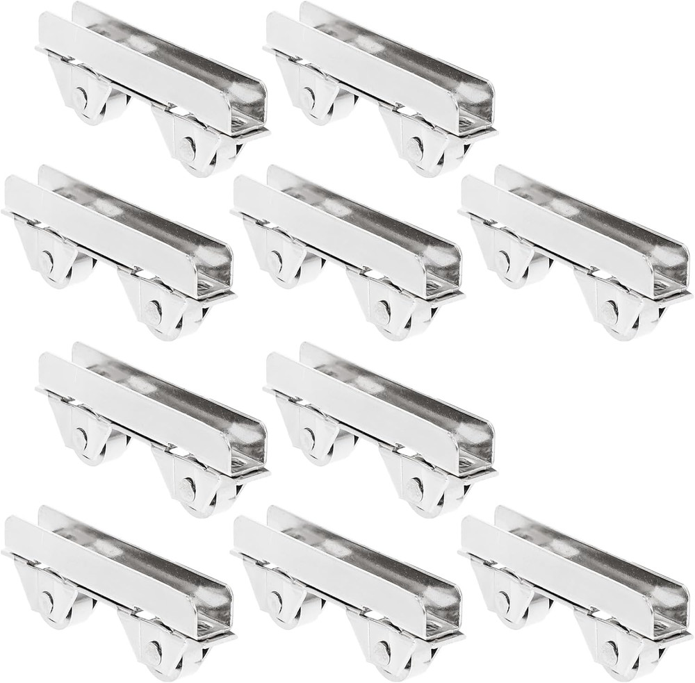 10PCS Showcase Window Roller Mini Sliding Door Rollers Replacement Sliding Door