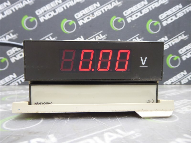 USED Hanyoung DP3 Digital Panel Meter