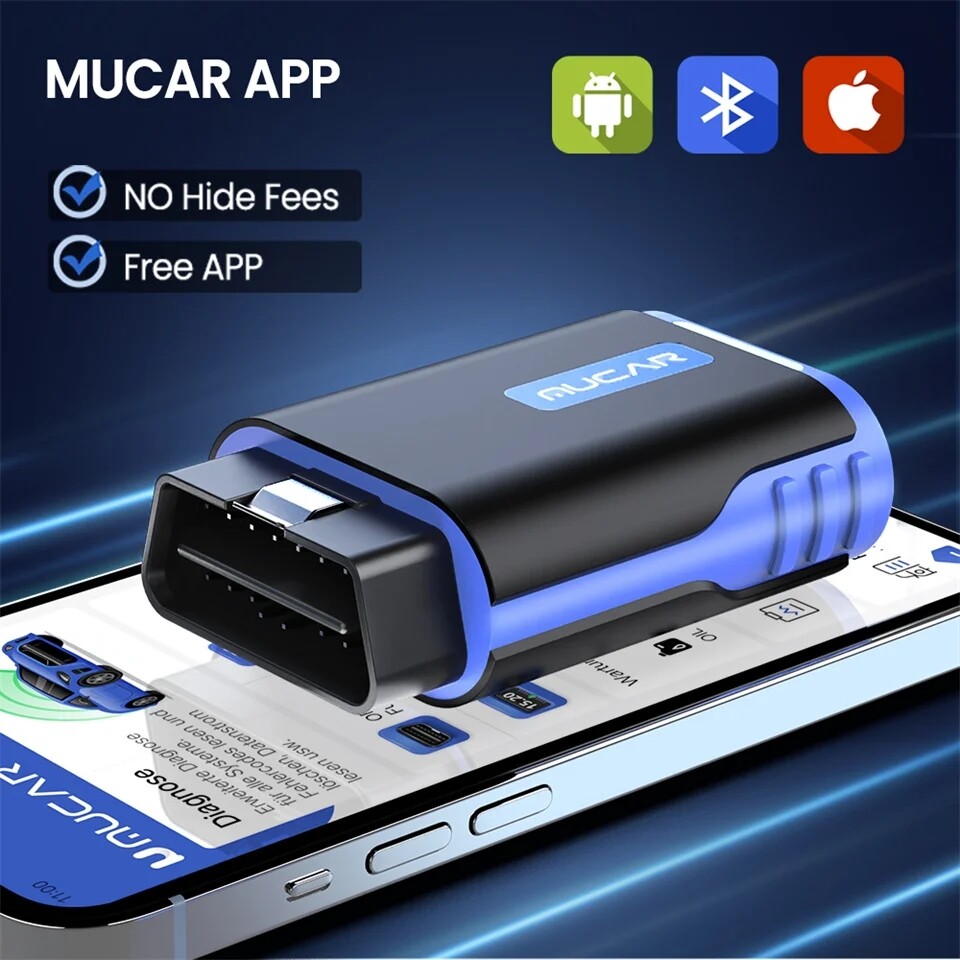 2025 MUCAR DriverScan Bidirectional All System Auto Diagnostic Tool OBD2 Scanner