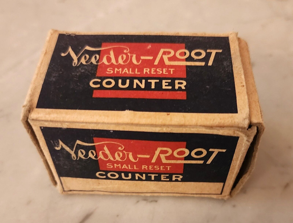 Vintage Veeder Root Counter Small Box Only
