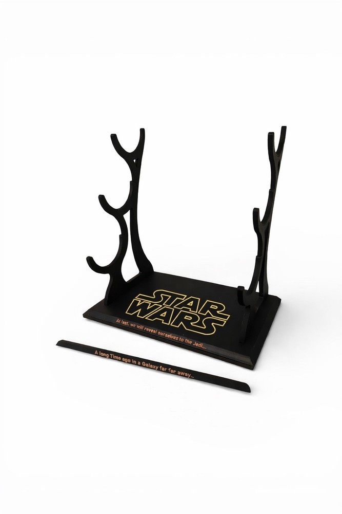 Lightsaber Display Stand  3 Teir– 3d Printed