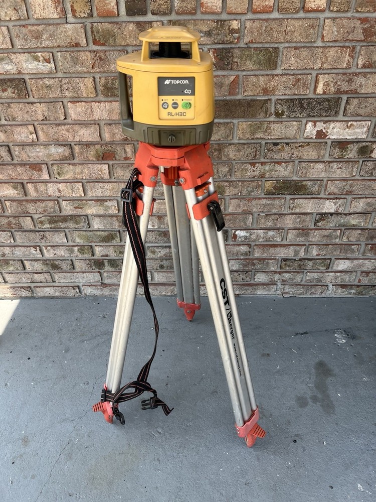 TOPCON TOOLS RL-H3C LASER SIGHT LEVEL TESTED & WORKING