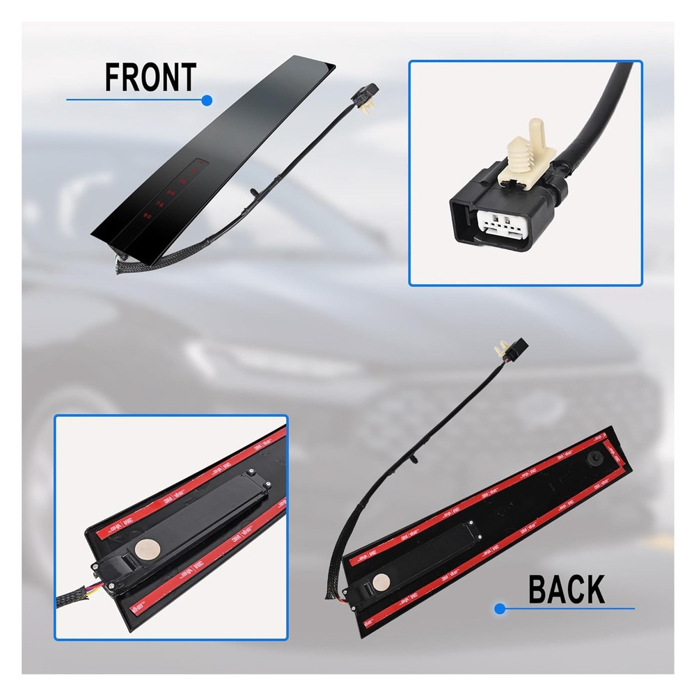 Front Driver Left B Pillar Molding Trim Keyless Entry For Ford Taurus 2011-19