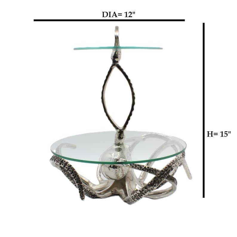 2-Tier Octopus Cup Cake Stand AmericanDandD