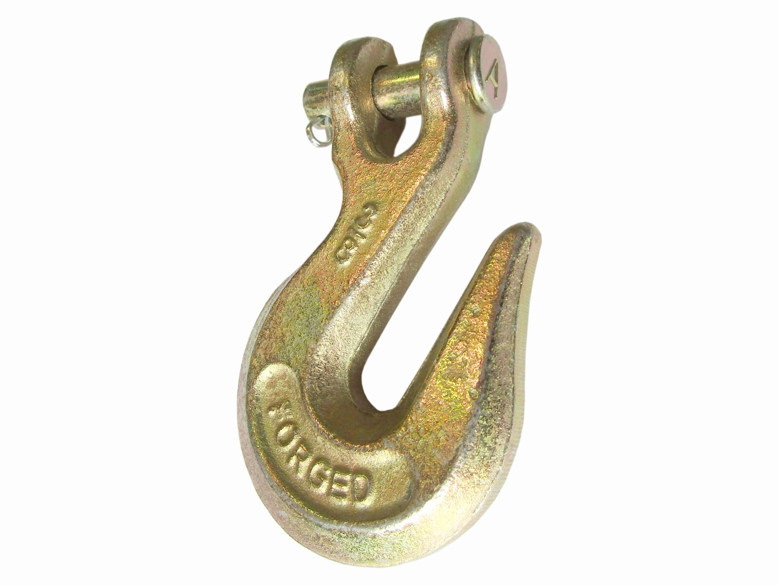 3/8" 5/16" 1/4" Clevis Chain Grab Hook Wrecker Tow Truck Trailer G70 Bulk 10 pcs