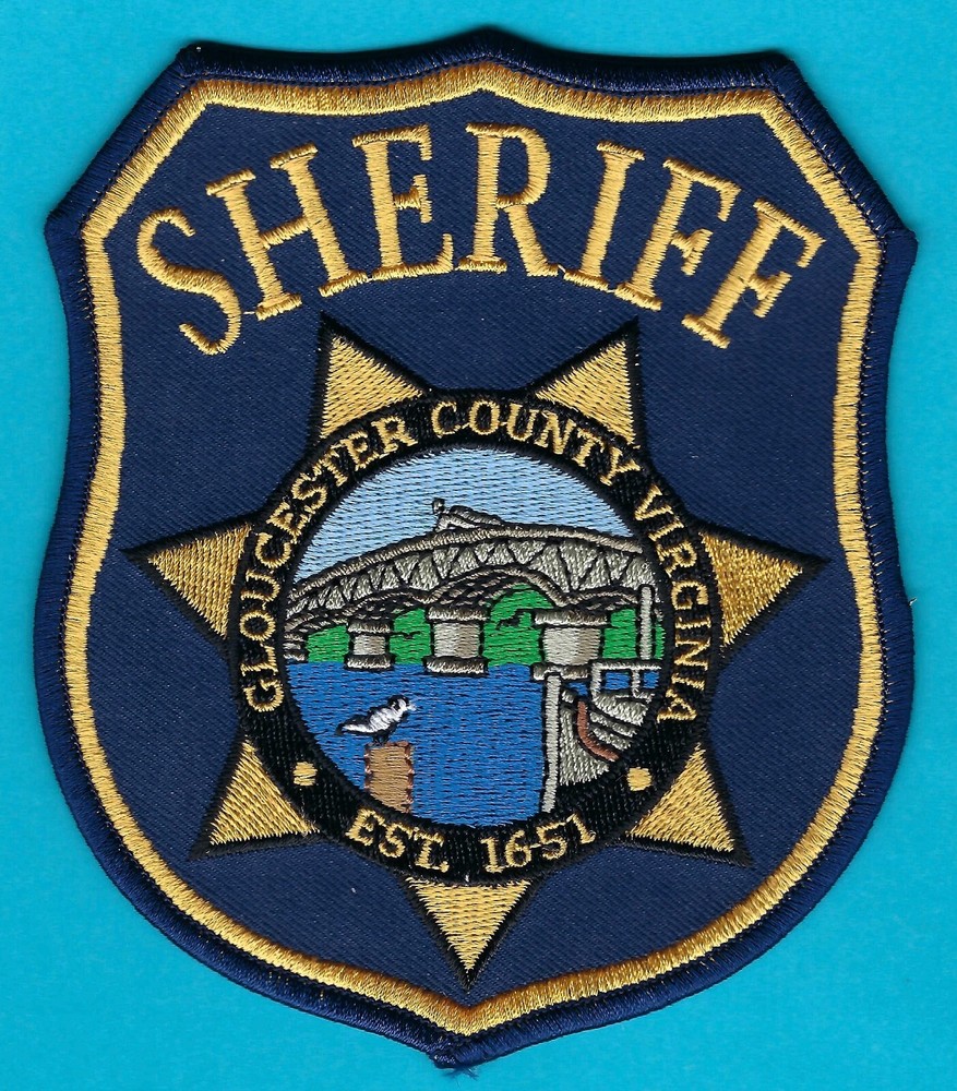 GLOUCESTER COUNTY VIRGINIA SHERIFF PATCH