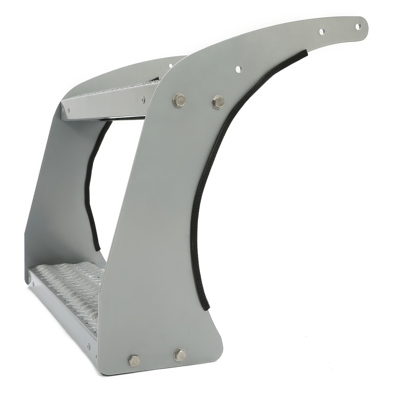 For Peterbilt Universal 26" Fuel Tank Step Bracket Kit Heavy Duty Powder Coated