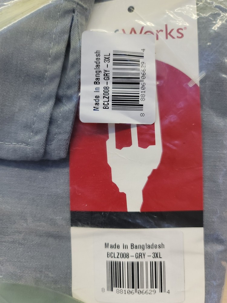 Chef Coat 3X- Grey