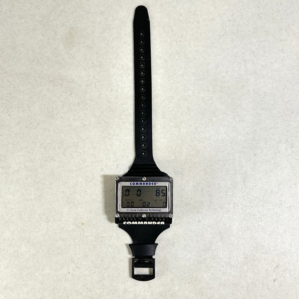 COCHRAN UNDERSEA TECHNOLOGY COMMANDER K13321 DIVE COMPUTER