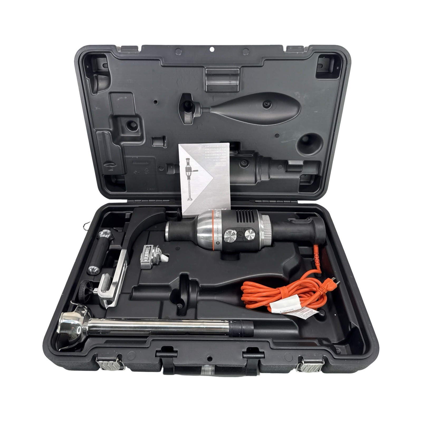 KitchenAid KHBC412OB Commercial 400 Series Immersion Blender – 12 inch