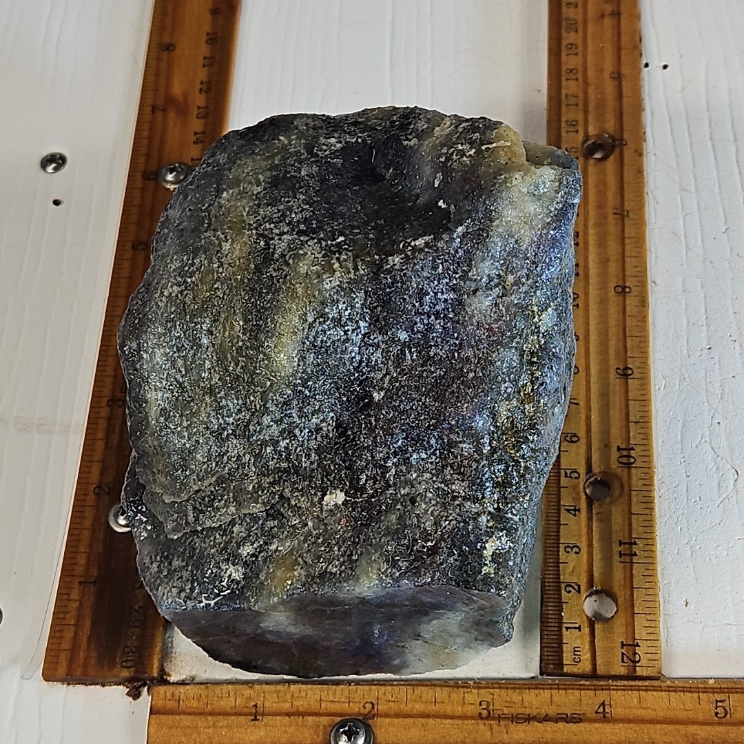 Iolite Rough, India, blue to purple color. 3LB 3.7OZ.