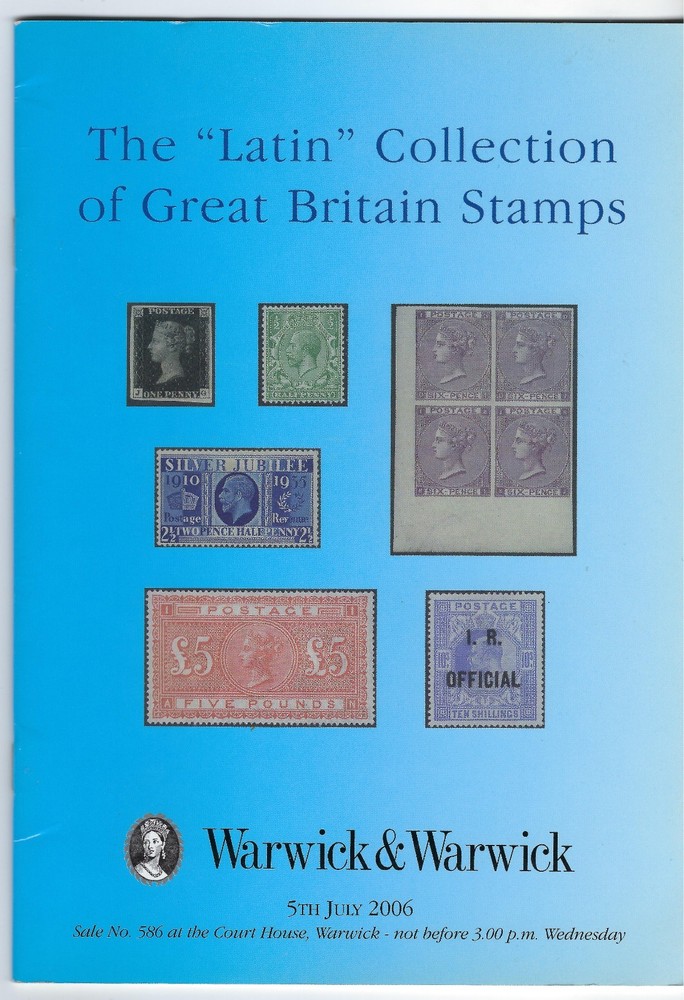 The Latin Collection GB Stamps