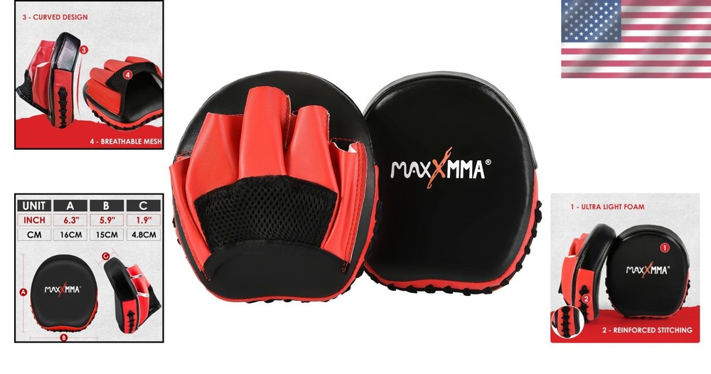 Precision Punching Mitts for Elite Athletes