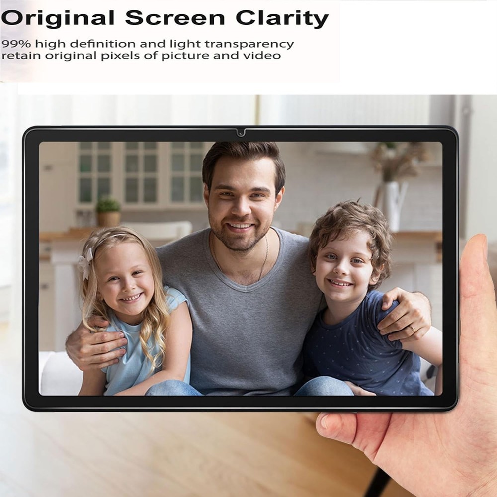 TiKeDa 2 Pack Screen Protector for Galaxy Tab A11 Plus 2025 / A9 Clear