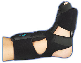 Med Spec Phantom Dorsal Night Splint, Black