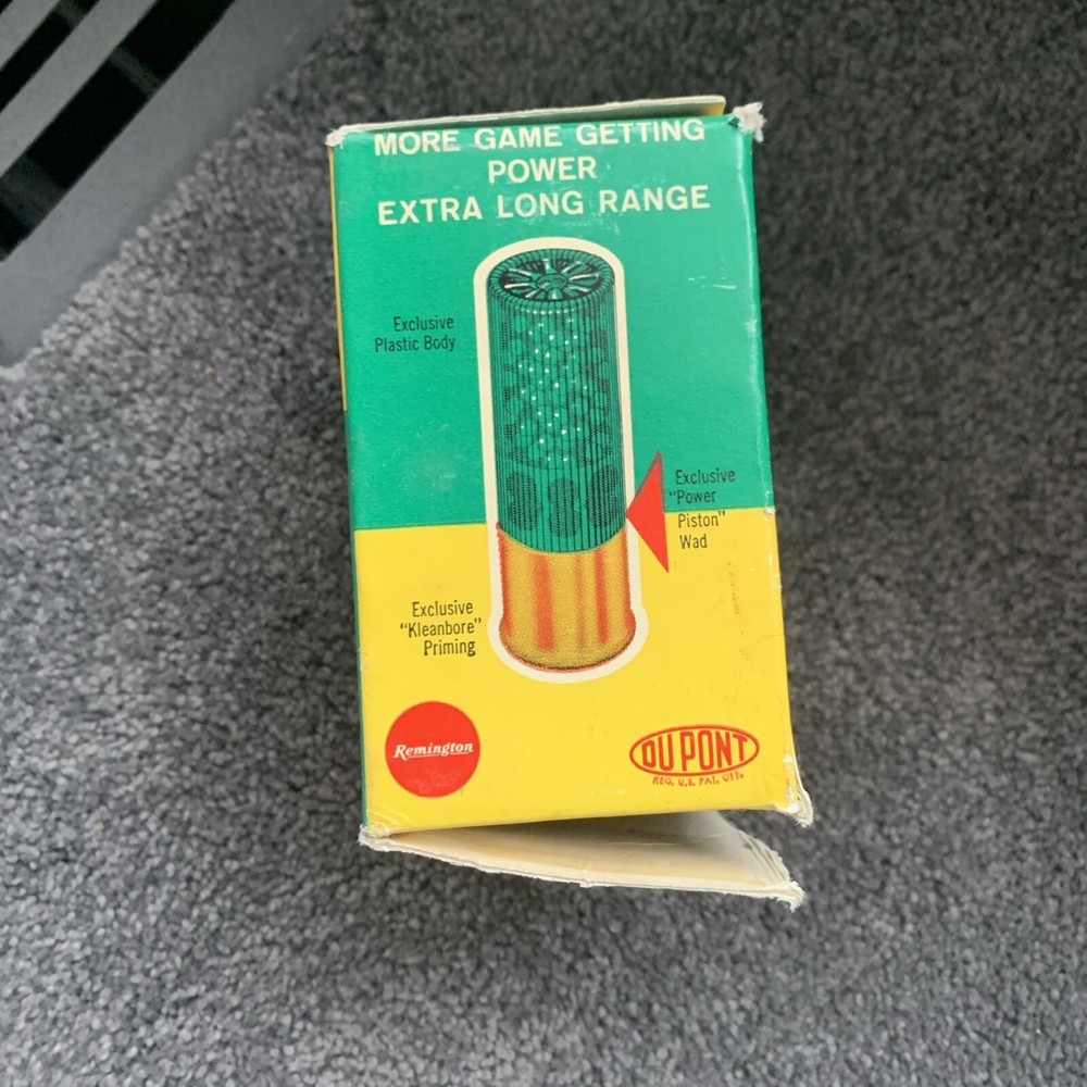 Remington 12 Ga Shotgun Shell Box Empty