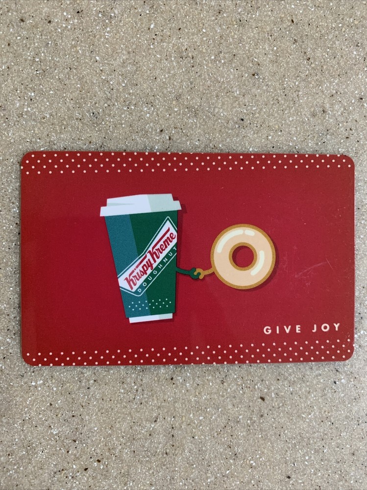 Kristy Kreme Donuts Gift Card $100 Value