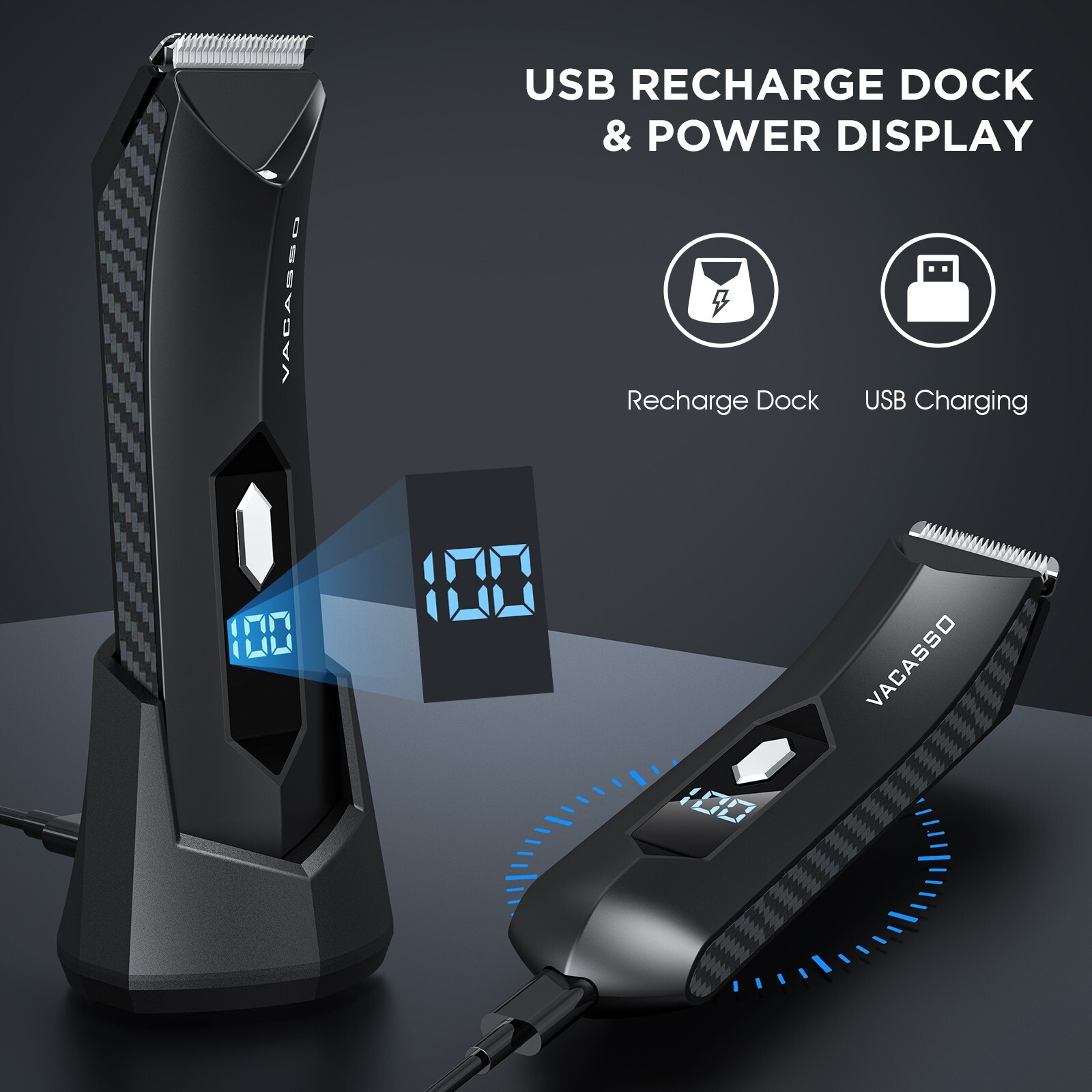 Manscape Groin Hair Trimmer Electric Ball Trimmer Wet/Dry Body Shaver Christmas