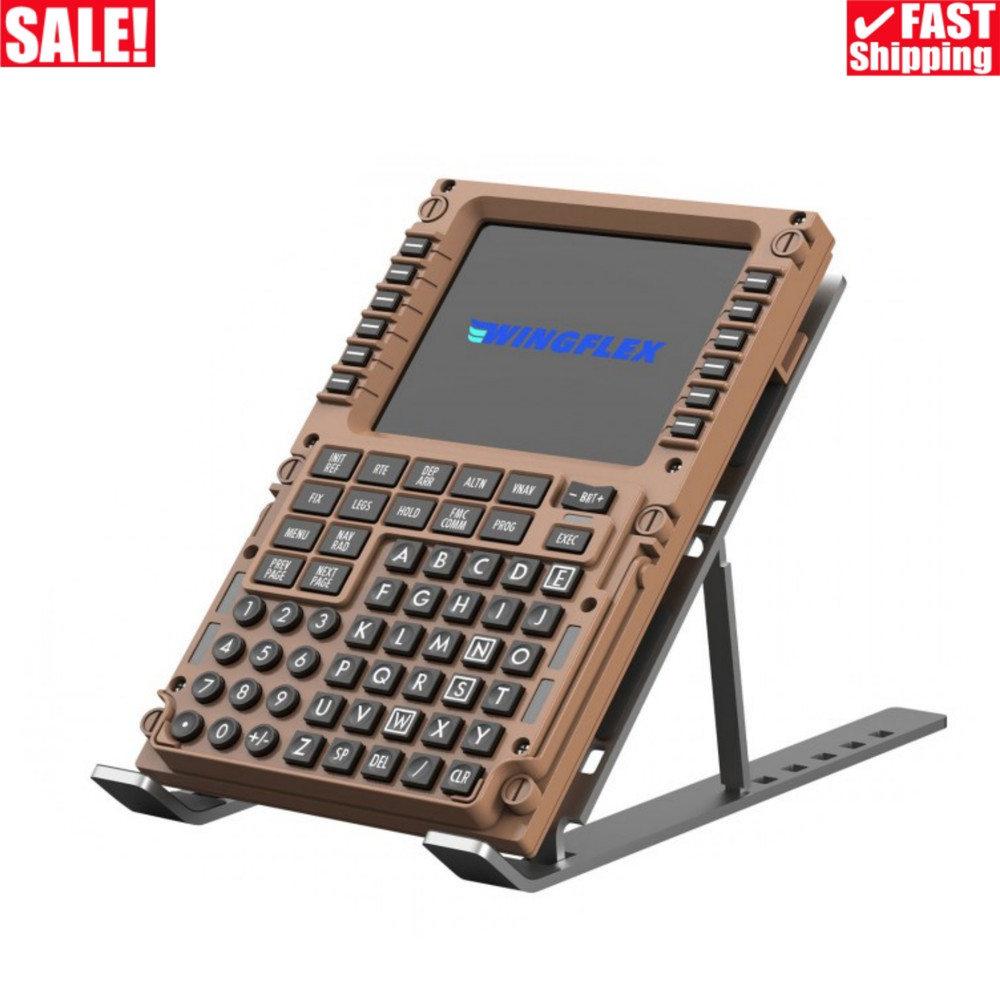 WingFlex B777 CDU Control Display Unit Aviation-Grade Flight Simulator CDU