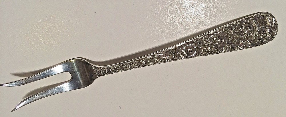 STERLING SPOON KIRK AND SON 2 PRONG    FORK
