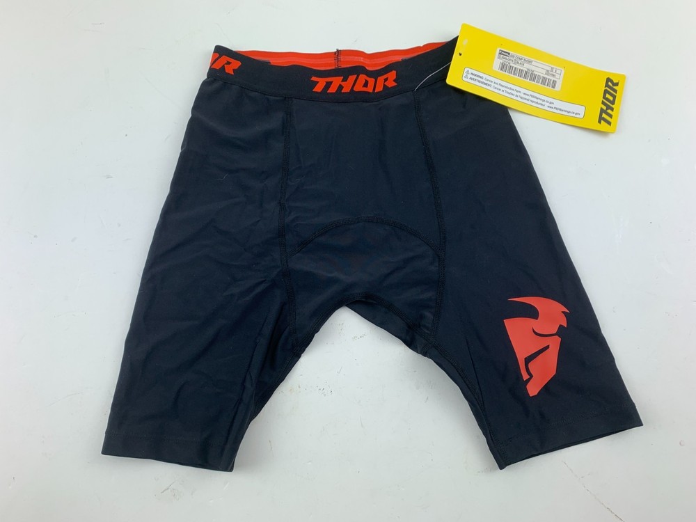 Thor Comp Shorts - Men's Small Compression Shorts Base Layer for Motorcycle MTB