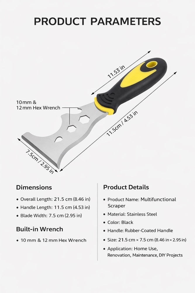 Stainless Steel Plaster Trowel