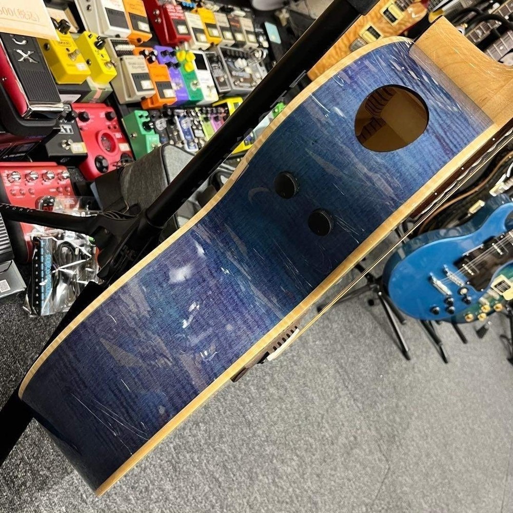 11998 Ibanez Ae390 Nta Blue Solid Top No.YG729