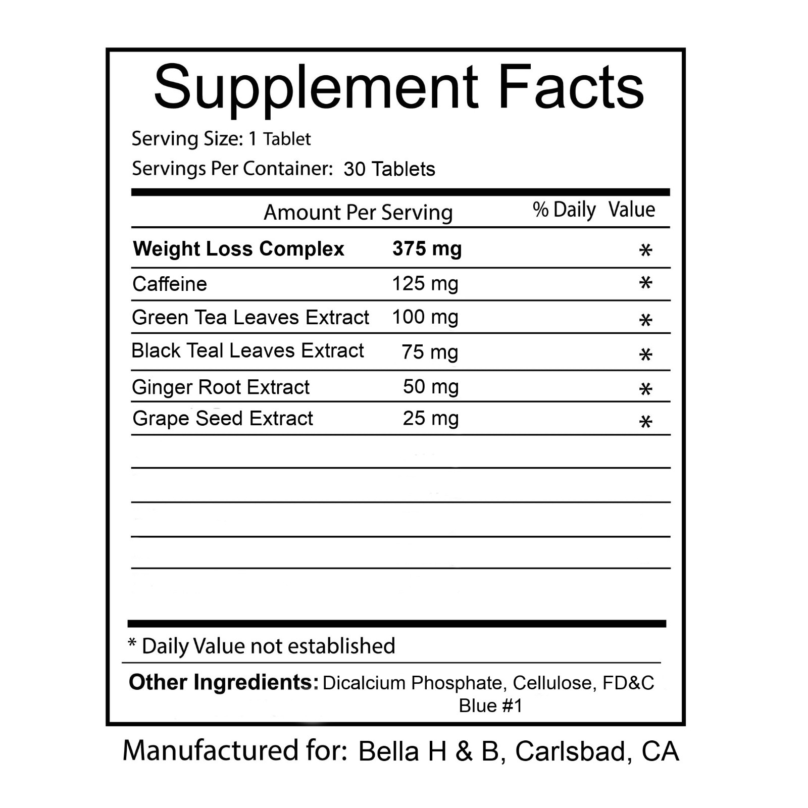 ApetiX Appetite Suppressant FAT BURNER Weight Loss Diet Energy Booster Pill Tabs