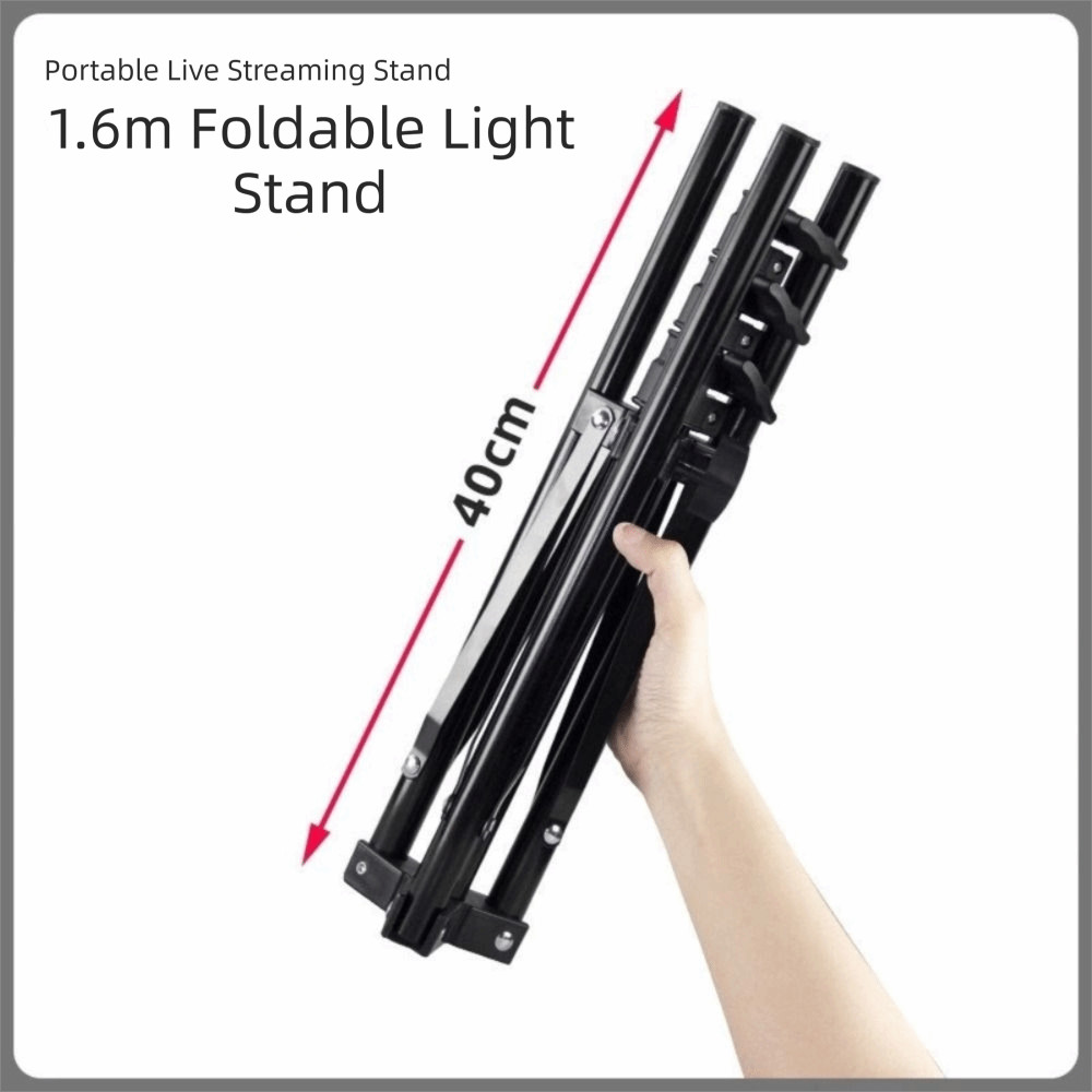 Reverse Folding Light Stand Photographic Lighting Bracket  Light Reflector