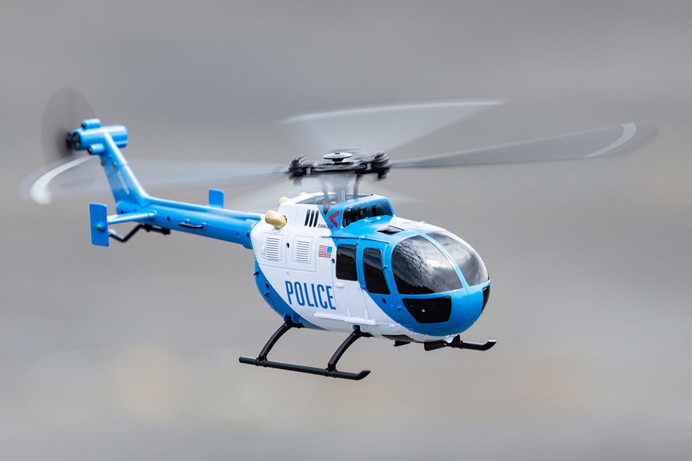 Hero Copter RC Helicopter CANOPY BODY SHELL -SHERIFF-