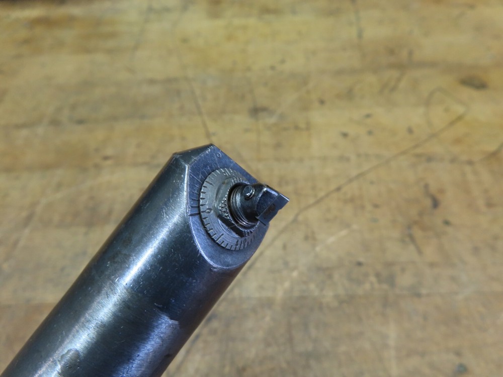 Devlieg Microbore SS10-56 adjustable indexable CCMT insert boring bar 1" shaft