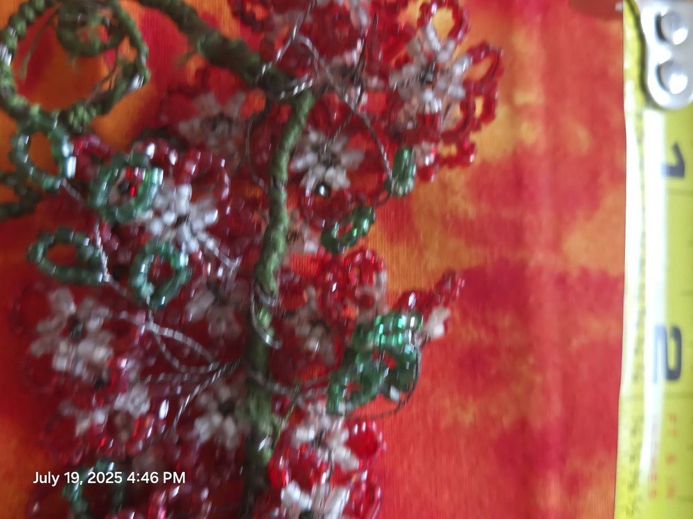 Handmade Beaded Flower Garden