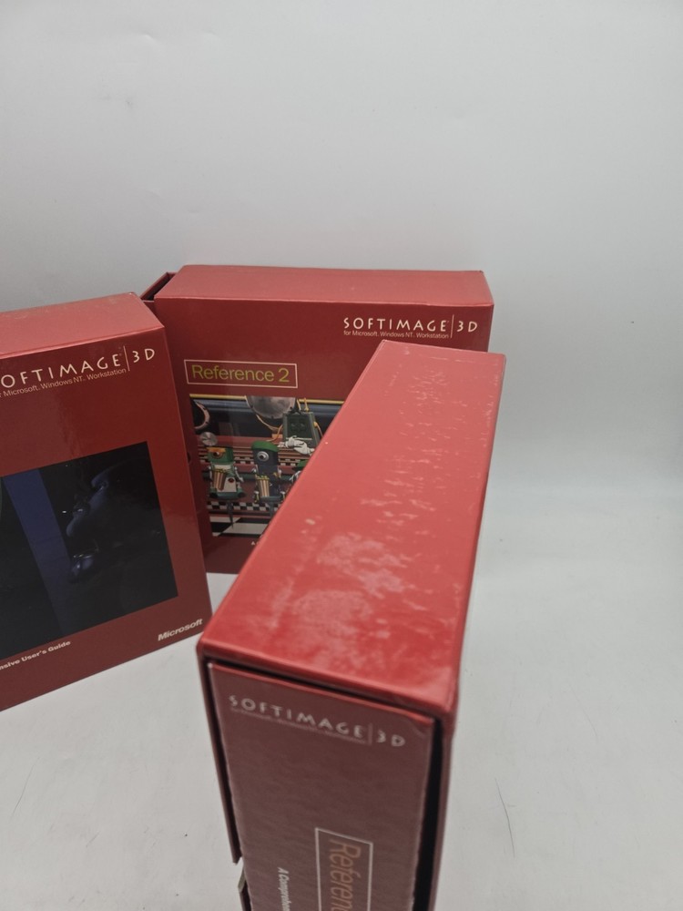 Vintage Softimage 3d Reference Manuals Windows Nt