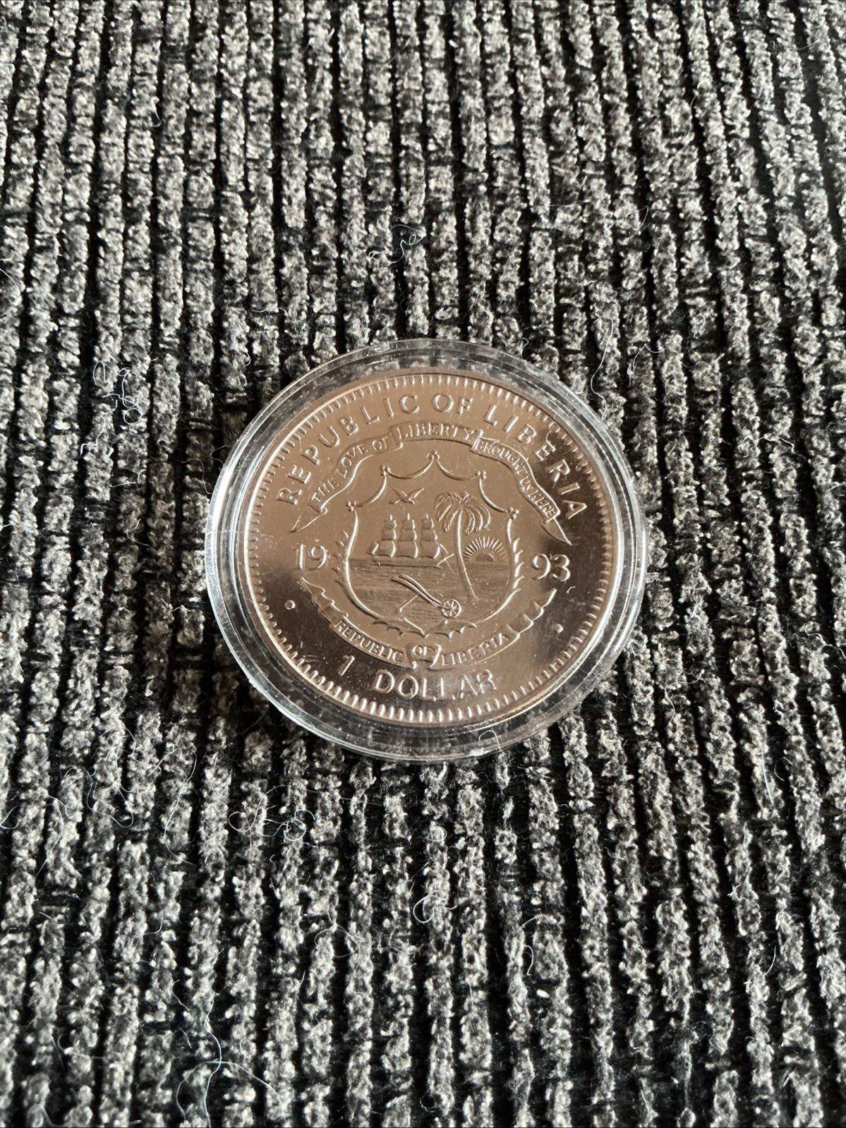 Collectible Junk Drawer Coin Lot NOLAN RYAN 7TH CAREER NO HITTER 1993 LIBERIA $1