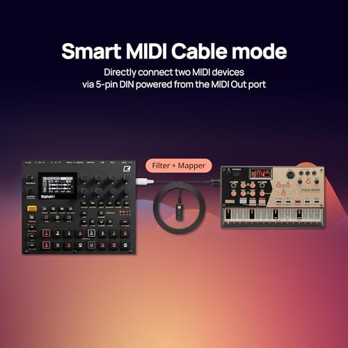 - Dual-Purpose USB-C MIDI Cable with Filter, Mapper & Router - Plug C2MIDI Pro