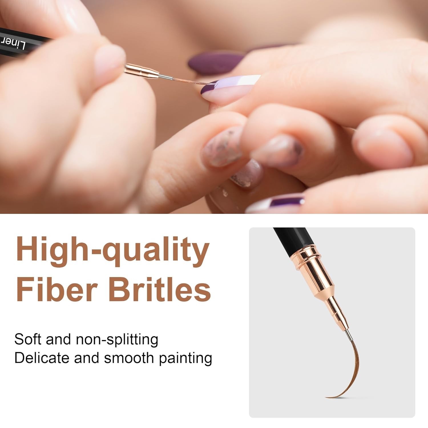 Precision Detail Paint Brush Set for Miniatures & Fine Art