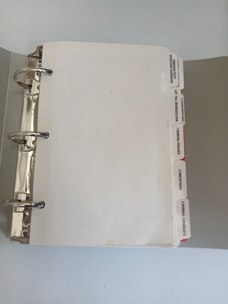 Embraer Pilot Operating Handbook